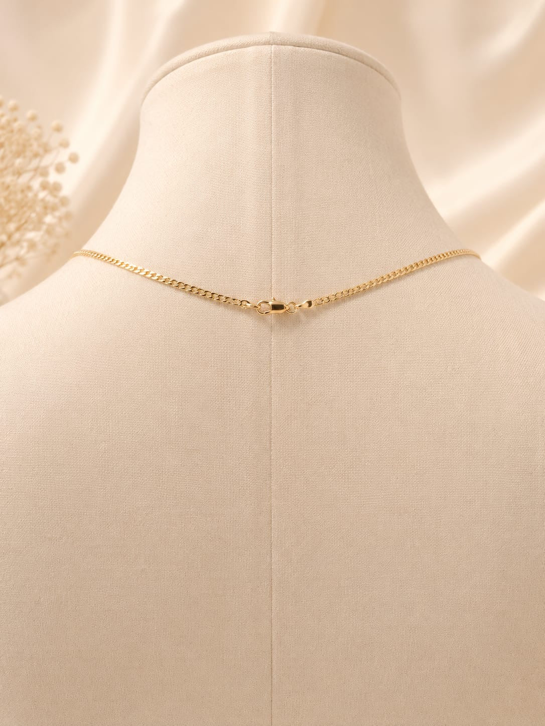 Cadena clásica de eslabones - Oro laminado 14K