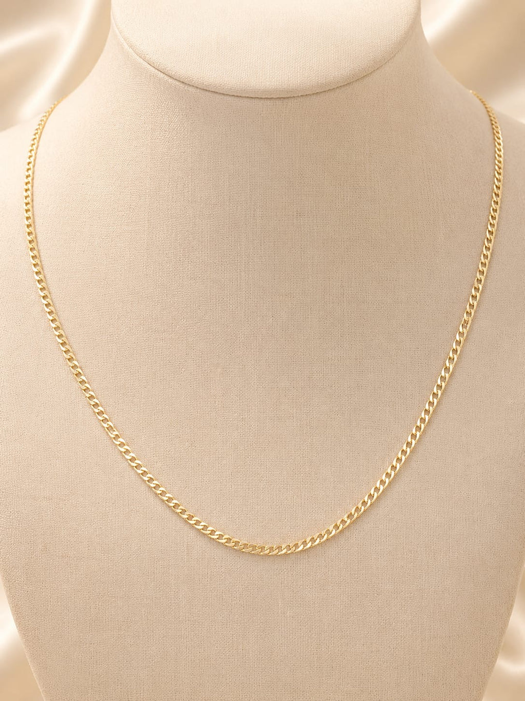 Cadena clásica de eslabones - Oro laminado 14K