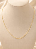 Cadena clásica de eslabones - Oro laminado 14K