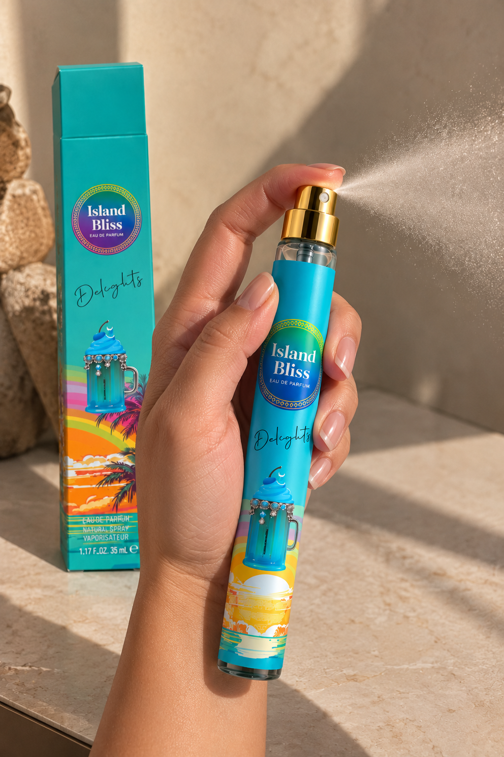 Island Bliss Delights Eau de Parfum 35ml – Tropical Sweet Fragrance
